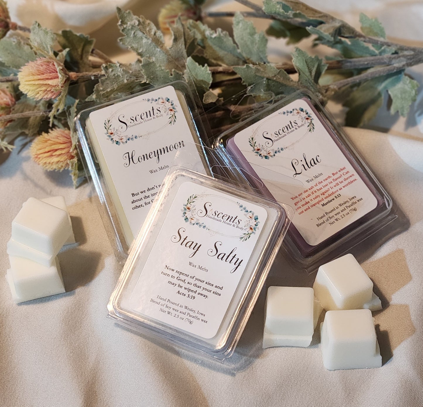 2.5oz Soy Blend Wax Melts
