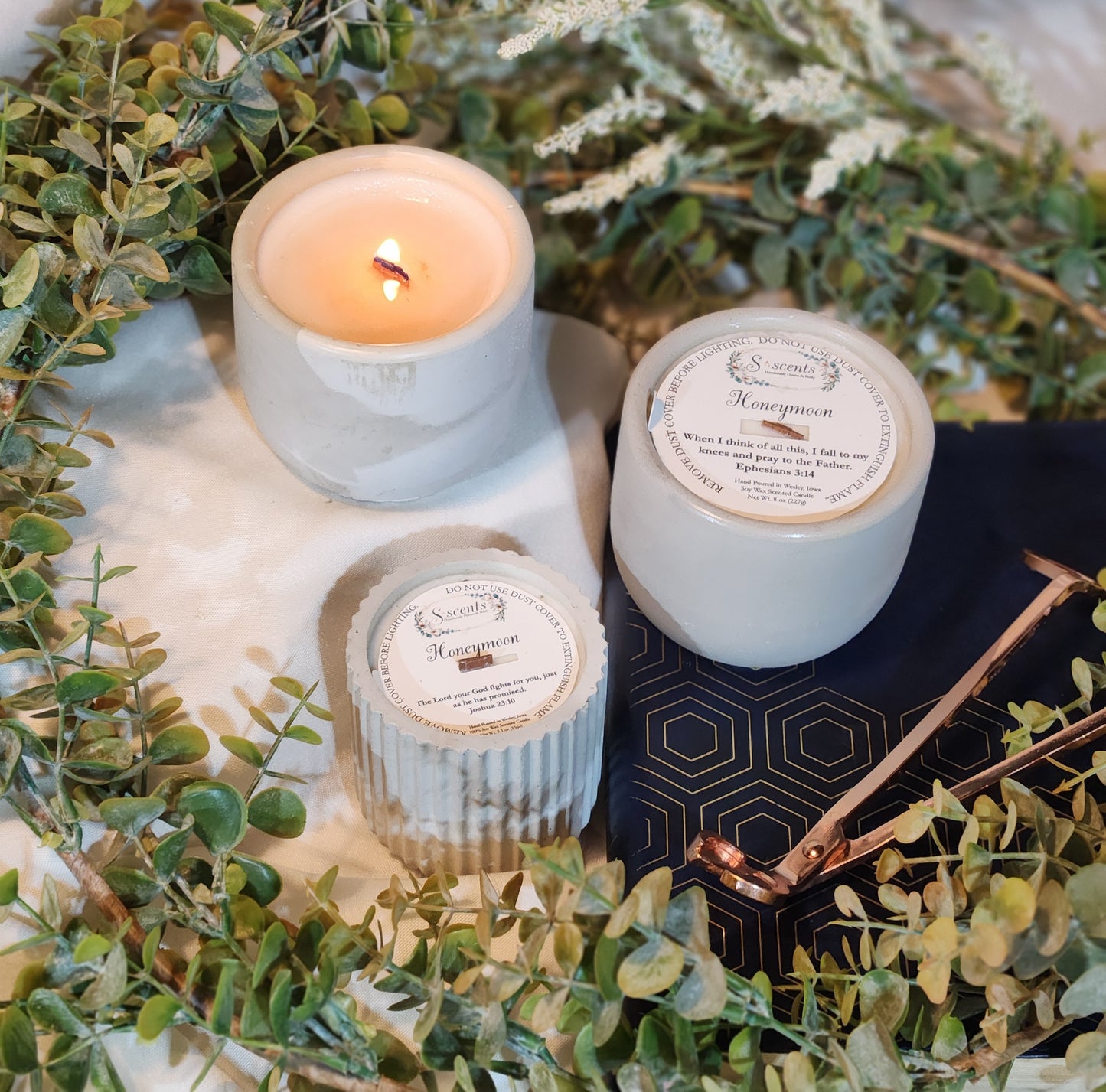 5.5oz Concrete Candle