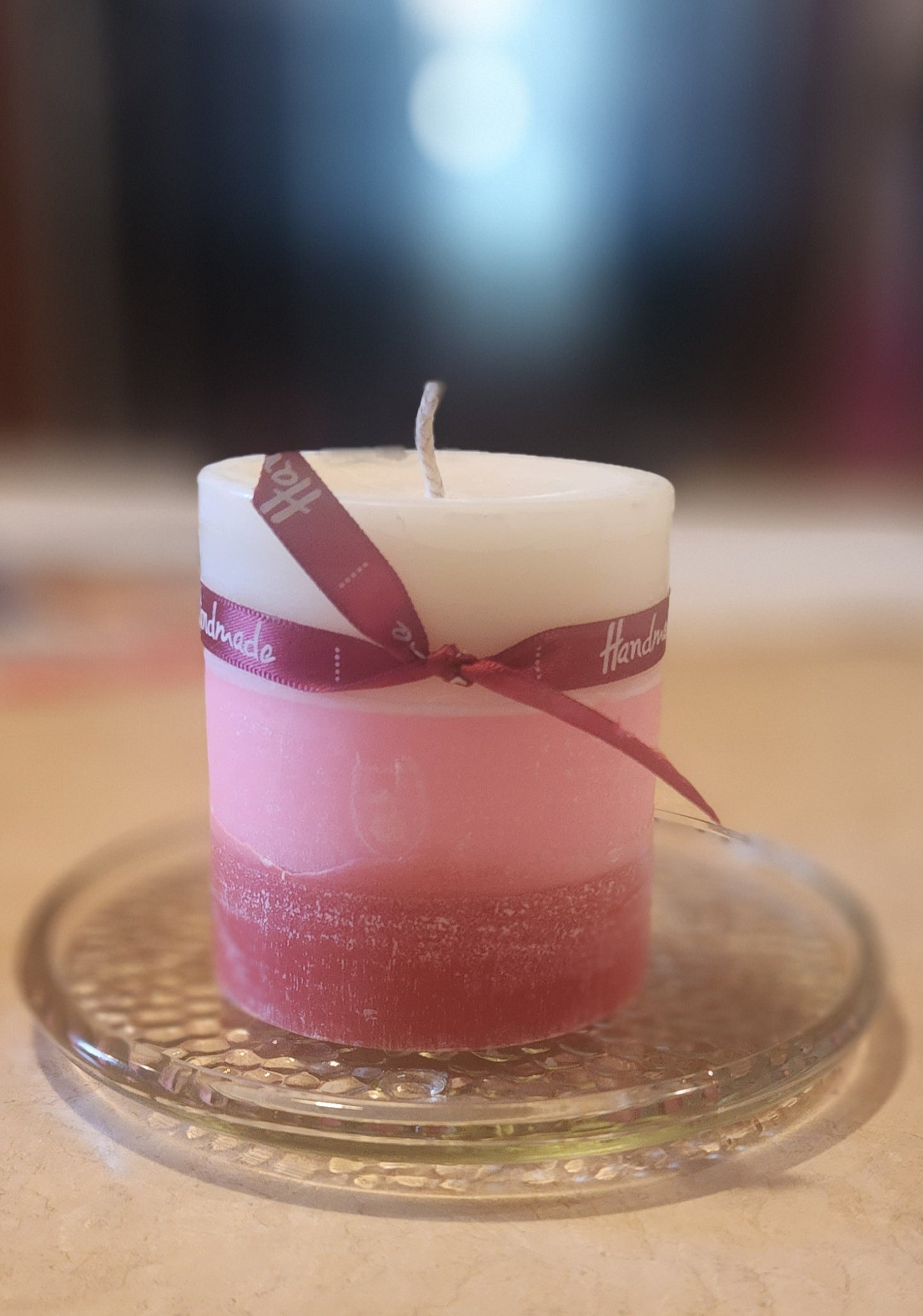 12oz Palm Wax Pillar Candle