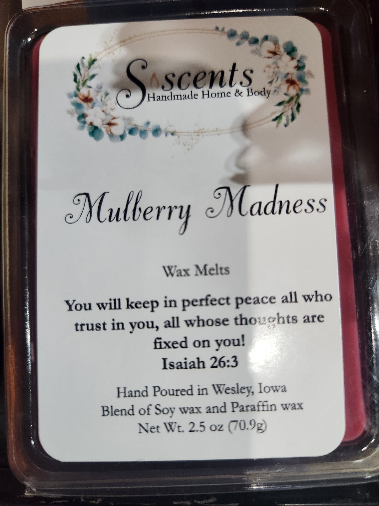 2.5oz Soy Blend Wax Melts