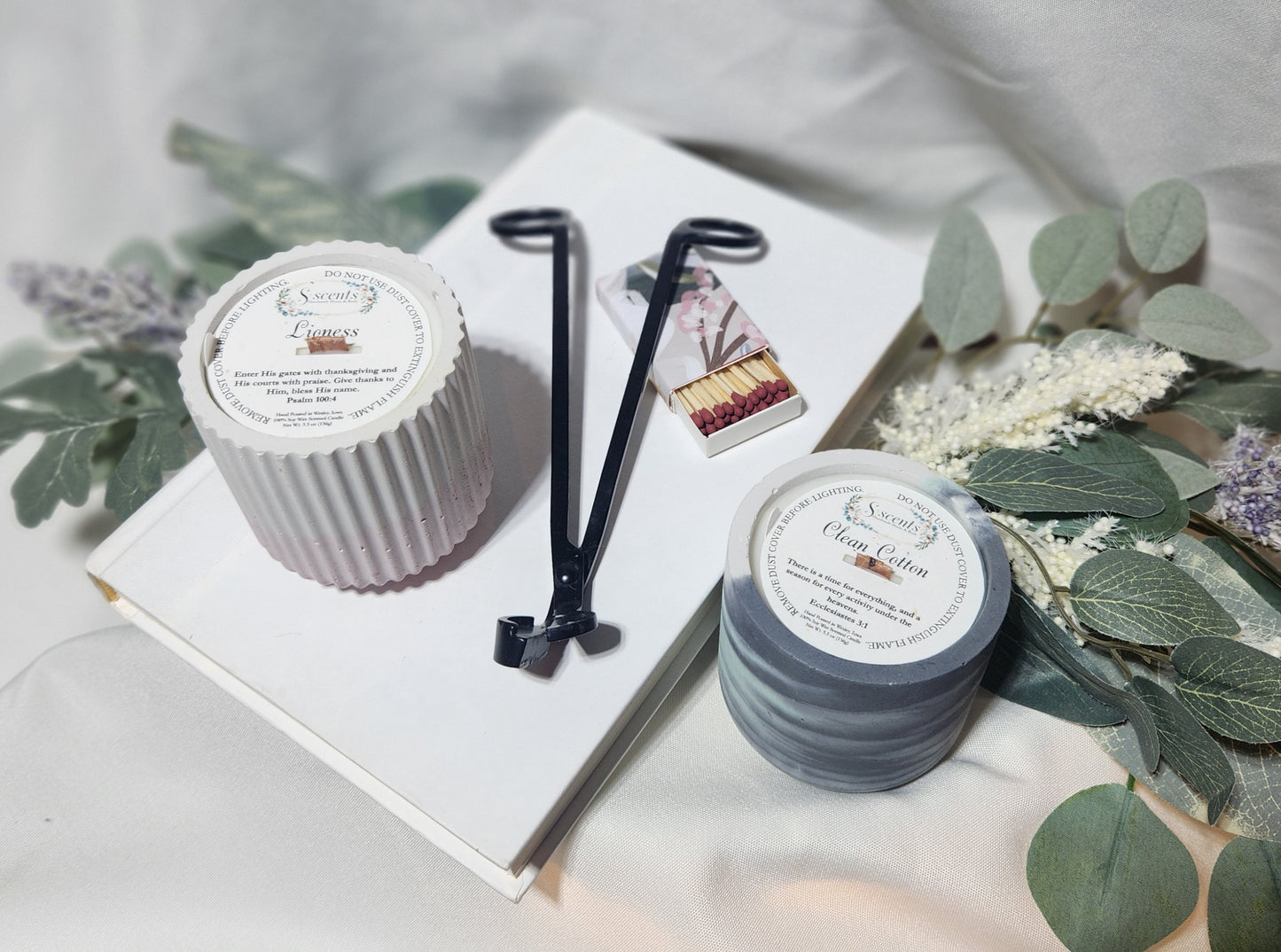 5.5oz Concrete Candle